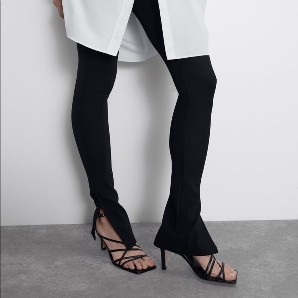NWT ZARA Ottoman Leggings
